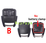 [No battery clamp] [Without blade] For Opel key shell part without logo