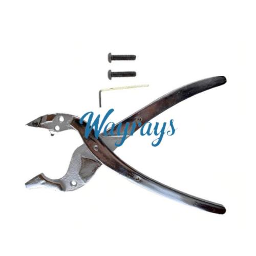 Pliers for removing the outside part of the lock cylinder