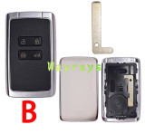 For Renault key shell  without logo