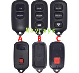 For Toyota HYQ12BBX/12BAN/1512Y ASK 314.4mhz 2+1/3+1 button remote key