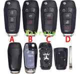 For Ford N5F-A08TAA ID49 chip PCF7945F/HITAG Pro with ASK 315mhz 2+1/3+1 button remote key