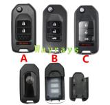 For VVDI Keydiy Honda remote replacement key shell without blade