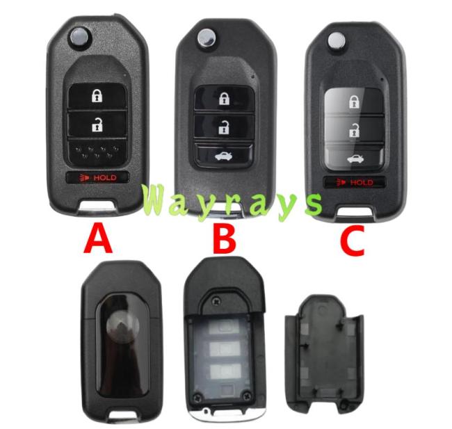 For VVDI Keydiy Honda remote replacement key shell without blade