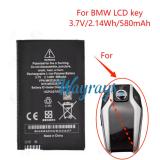 For BMW LCD Key Battery 3.7V/580mAh,Replacement for Original