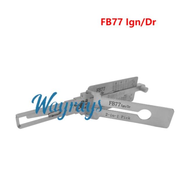 Lishi FB77 2 in 1 tool.Support 2013+ DAF trucks, including CF and LF models