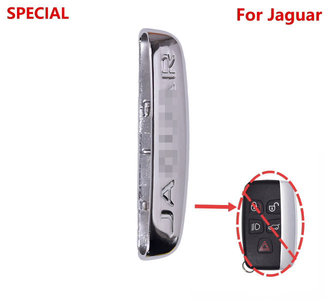For Landrover key shell part, Jaguar on the side with OEM logo place