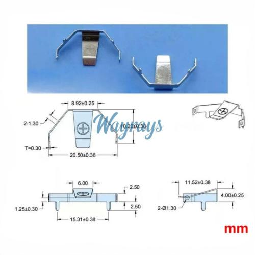 For Car remote controls battery clamp 285#,Pls carefully verify the size! If the size is wrong, pls don't buy.If you wish to make a bulk purchase, please contact Sales.
