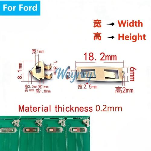 For Ford  Car remote controls battery clamp,Pls carefully verify the size! If the size is wrong, pls don't buy.If you wish to make a bulk purchase, please contact Sales.