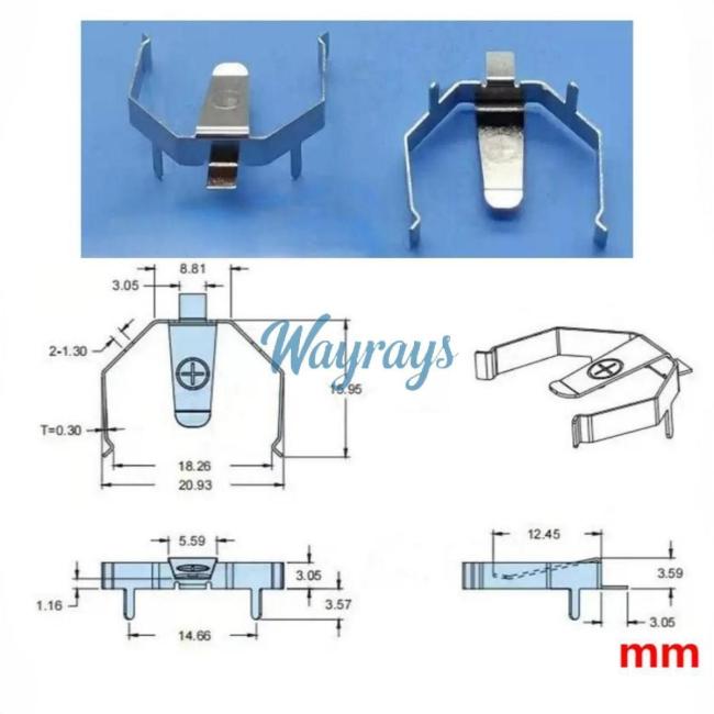 For Car remote controls battery clamp 286#,Pls carefully verify the size! If the size is wrong, pls don't buy.If you wish to make a bulk purchase, please contact Sales.