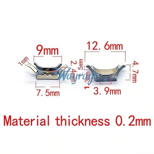 For Car remote controls battery clamp,Pls carefully verify the size! If the size is wrong, pls don't buy.If you wish to make a bulk purchase, please contact Sales.