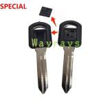 For Buick GMC PK3 transponder key shell without chip with OEM logo place