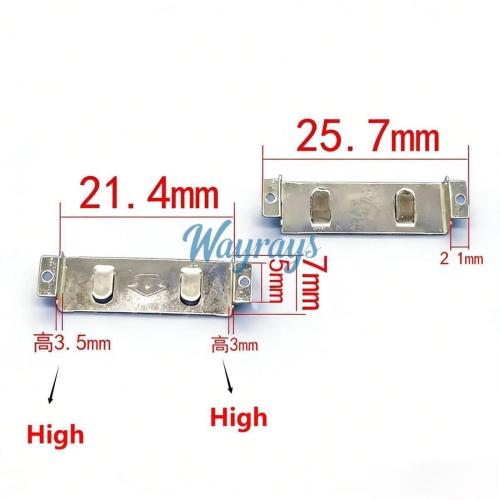 For Car 2032 remote controls battery clamp,Pls carefully verify the size! If the size is wrong, pls don't buy.If you wish to make a bulk purchase, please contact Sales.