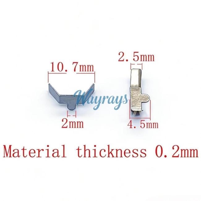 For Car remote controls battery clamp,Pls carefully verify the size! If the size is wrong, pls don't buy.If you wish to make a bulk purchase, please contact Sales.