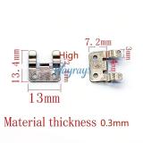 For Car remote controls battery clamp,Pls carefully verify the size! If the size is wrong, pls don't buy.If you wish to make a bulk purchase, please contact Sales.