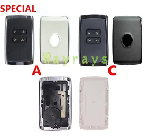 For renault key shell with OEM logo place