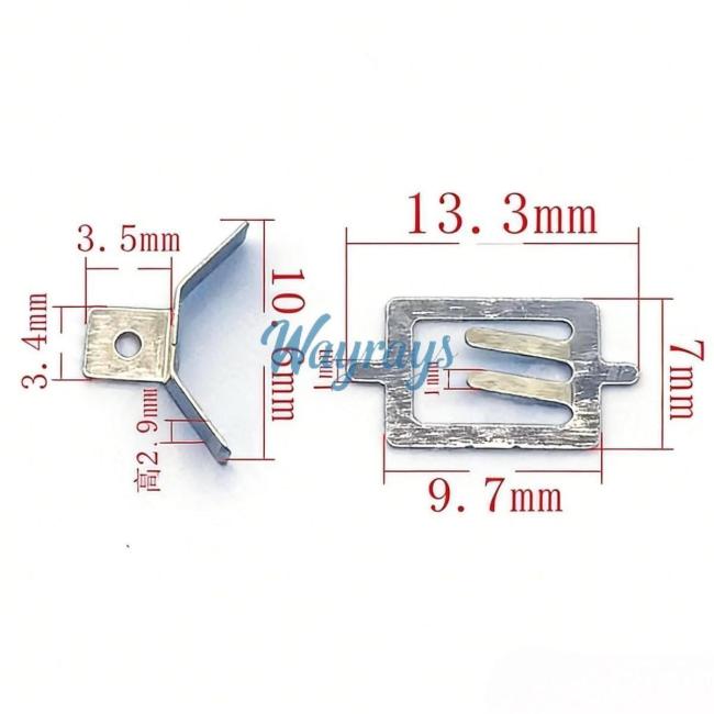 For Car remote controls battery clamp,
Pls carefully verify the size! If the size is wrong, pls don't buy.
If you wish to make a bulk purchase, please contact Sales.
