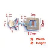For Car remote controls battery clamp,
Pls carefully verify the size! If the size is wrong, pls don't buy.
If you wish to make a bulk purchase, please contact Sales.
