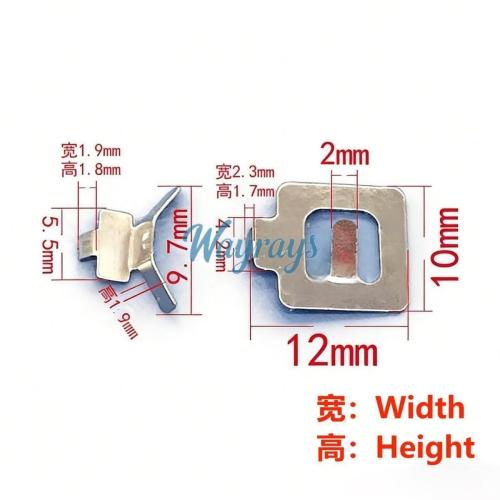 For Car remote controls battery clamp,
Pls carefully verify the size! If the size is wrong, pls don't buy.
If you wish to make a bulk purchase, please contact Sales.
