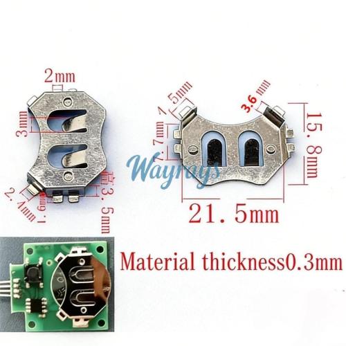 For Car remote controls battery clamp,Pls carefully verify the size! If the size is wrong, pls don't buy.If you wish to make a bulk purchase, please contact Sales.