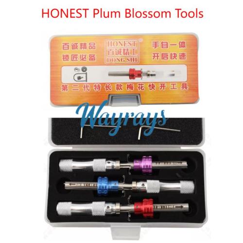 HONEST 2nd Generation Extra-Long 3-Piece Double Open-End Wrench Set