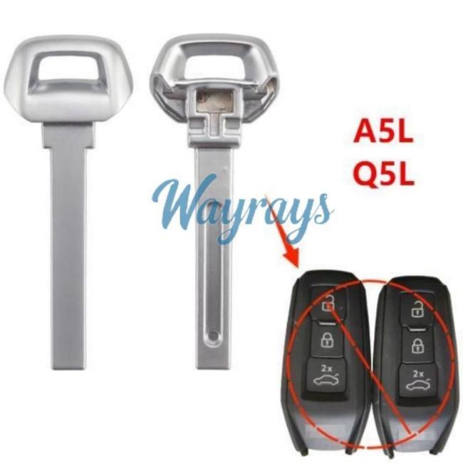 For 25-26 Audi A5L A7L emergency key blade