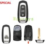For Geely GS Borui X3 Vision X6 S1 key shell with logo place