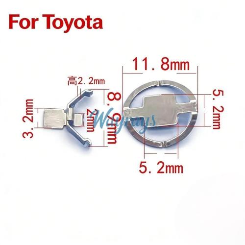 For Toyota Car remote controls battery clamp,Pls carefully verify the size! If the size is wrong, pls don't buy.If you wish to make a bulk purchase, please contact Sales.