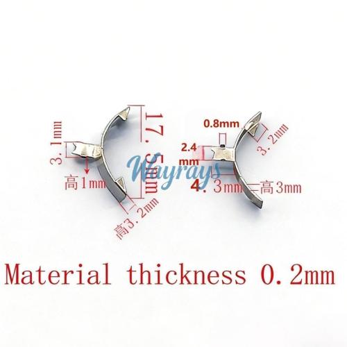 For Car remote controls battery clamp,Pls carefully verify the size! If the size is wrong, pls don't buy.If you wish to make a bulk purchase, please contact Sales.