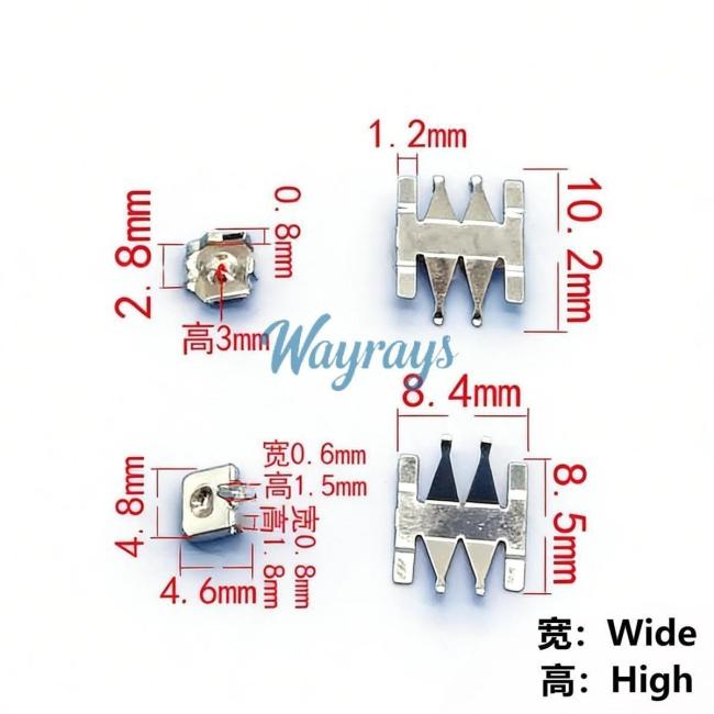 For Car remote controls battery clamp,Pls carefully verify the size! If the size is wrong, pls don't buy.If you wish to make a bulk purchase, please contact Sales.
