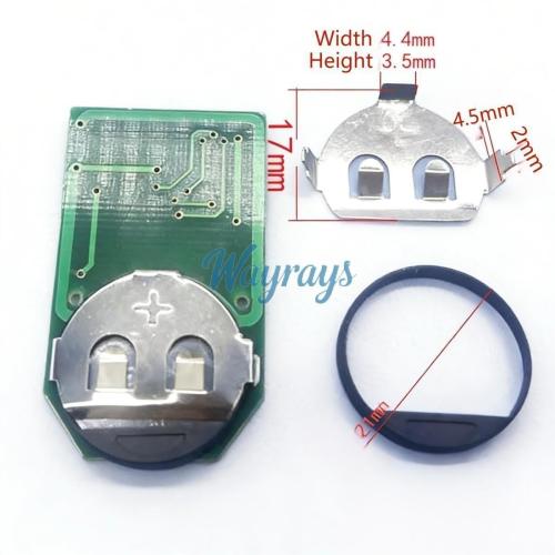 For Car remote controls battery clamp ,
Pls carefully verify the size! If the size is wrong, pls don't buy.
If you wish to make a bulk purchase, please contact Sales.