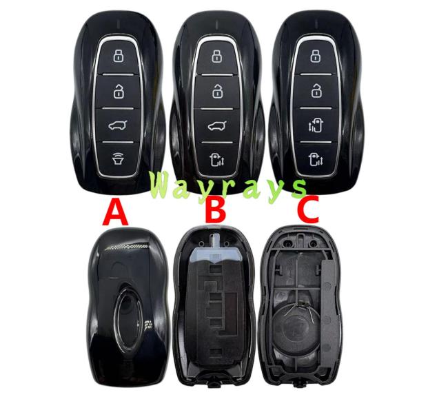 For Ford 2024 Equator Territory Tourneo key shell with logo place,if you need more pcs,pls ask your sales price