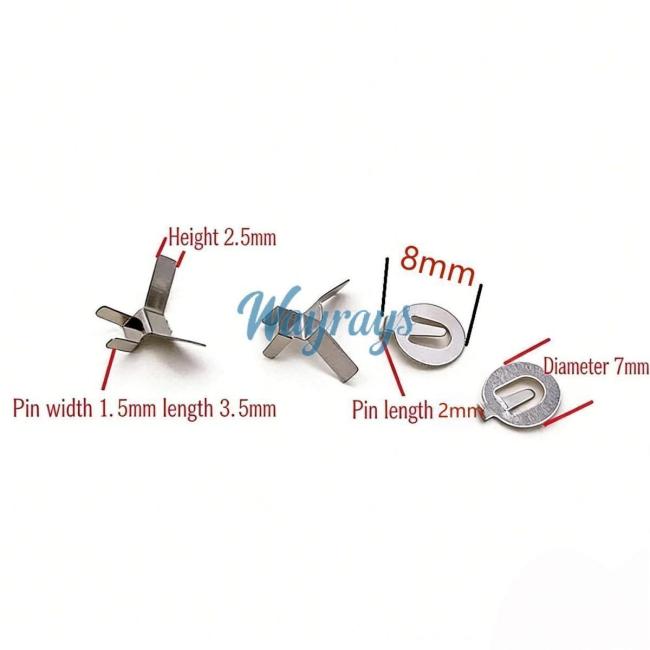 For Car remote controls battery clamp,
Pls carefully verify the size! If the size is wrong, pls don't buy.
If you wish to make a bulk purchase, please contact Sales.