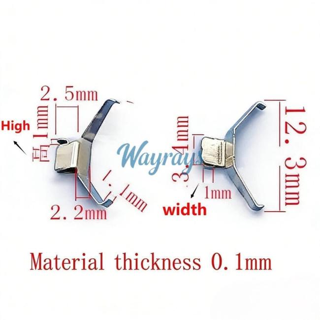 For Car remote controls battery clamp,Pls carefully verify the size! If the size is wrong, pls don't buy.If you wish to make a bulk purchase, please contact Sales.