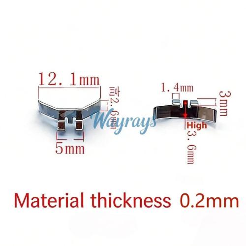 For Car remote controls battery clamp,Pls carefully verify the size! If the size is wrong, pls don't buy.If you wish to make a bulk purchase, please contact Sales.