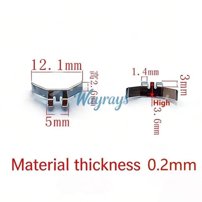 For Car remote controls battery clamp,Pls carefully verify the size! If the size is wrong, pls don't buy.If you wish to make a bulk purchase, please contact Sales.