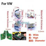 For VW Car remote controls battery clamp,Pls carefully verify the size! If the size is wrong, pls don't buy.If you wish to make a bulk purchase, please contact Sales.