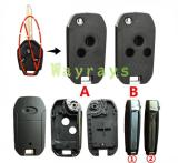 For old Subaru forester Legacy outback modified key shell with logo place
