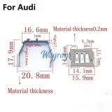 For Audi Car remote controls battery clamp,Pls carefully verify the size! If the size is wrong, pls don't buy.If you wish to make a bulk purchase, please contact Sales.