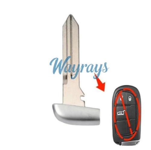 For Chrysler emergency key blade,pls pay attention what key shell use for in the picture