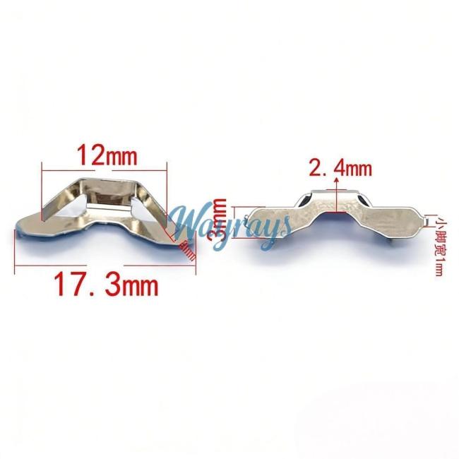For Car remote controls battery clamp,Pls carefully verify the size! If the size is wrong, pls don't buy.If you wish to make a bulk purchase, please contact Sales.