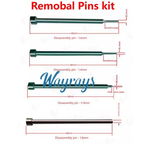 HUK Lock Picking Tool Specialized Pins 4pcs/set