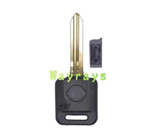 For Nissan transponder key shell without chip with NSN14 blade with logo place