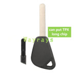 [can put TPX long chip],For Subaru outback lmpreza transponder key shell without chip without logo place