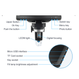 HD 7-inch Digital Microscope — PC-Connectable for Measurement and Digital Microscopy