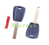 For Fiat transponder key shell without chip with logo place,If you need black, please consult your sales representative.
