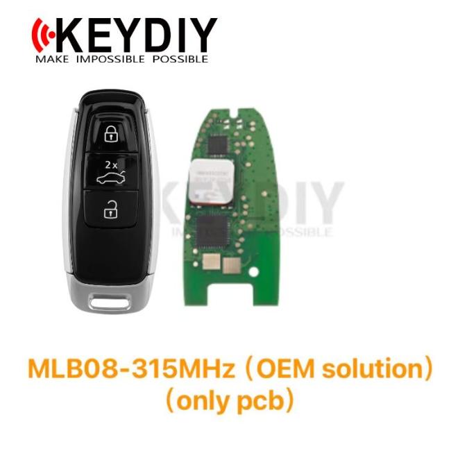 Keydiy MLB-08 OEM solution 315mhz Smart remote for Audi