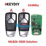 Keydiy MLB-26 FSK 434mhz remote,OEM solution for Audi