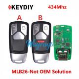 Keydiy MLB-26 FSK 434mhz remote for Audi,Not OEM solution