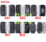 For Landrover Rangerover key shell with OEM logo place