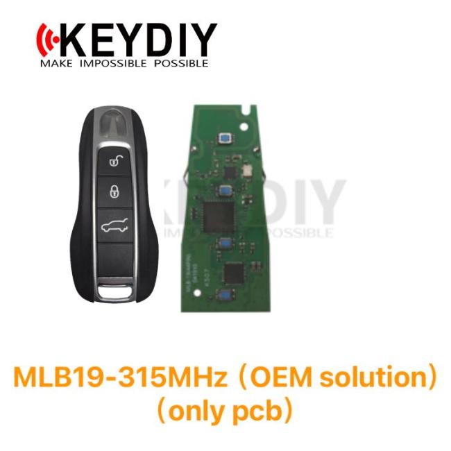 Keydiy MLB-19 OEM solution 315mhz Smart remote for Porsche